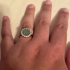 Charming Charlie Mint Green Ring size 7-7.5